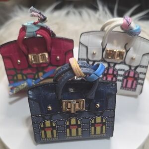 Bundle Of 3 Fashion Designer Mini Handbag Set